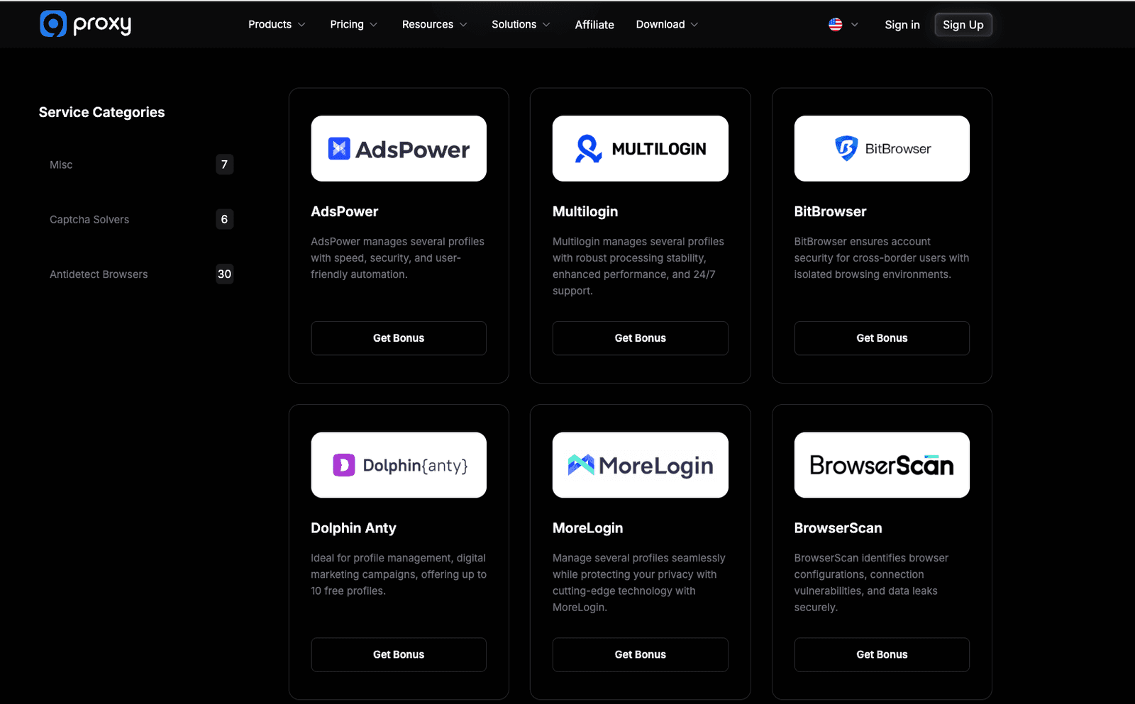9Proxy integrations
