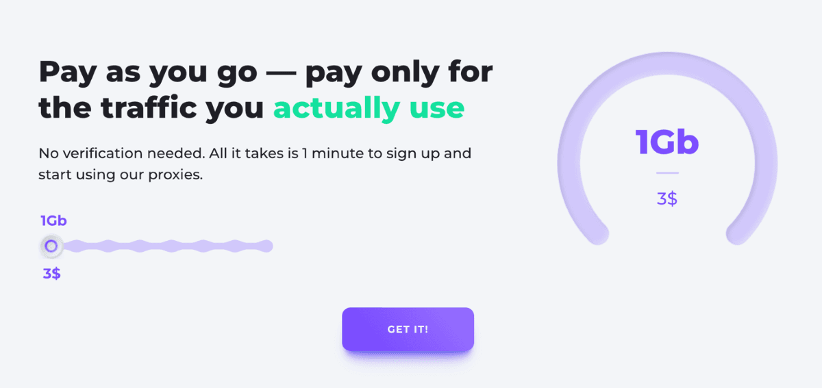 The best pricing option