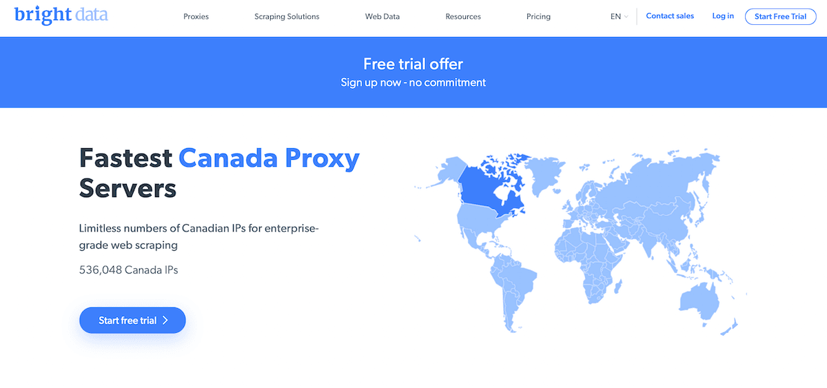 BrightData Homepage