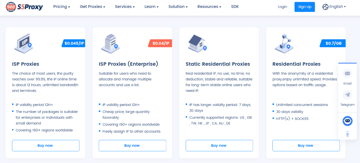 922proxy Server Types