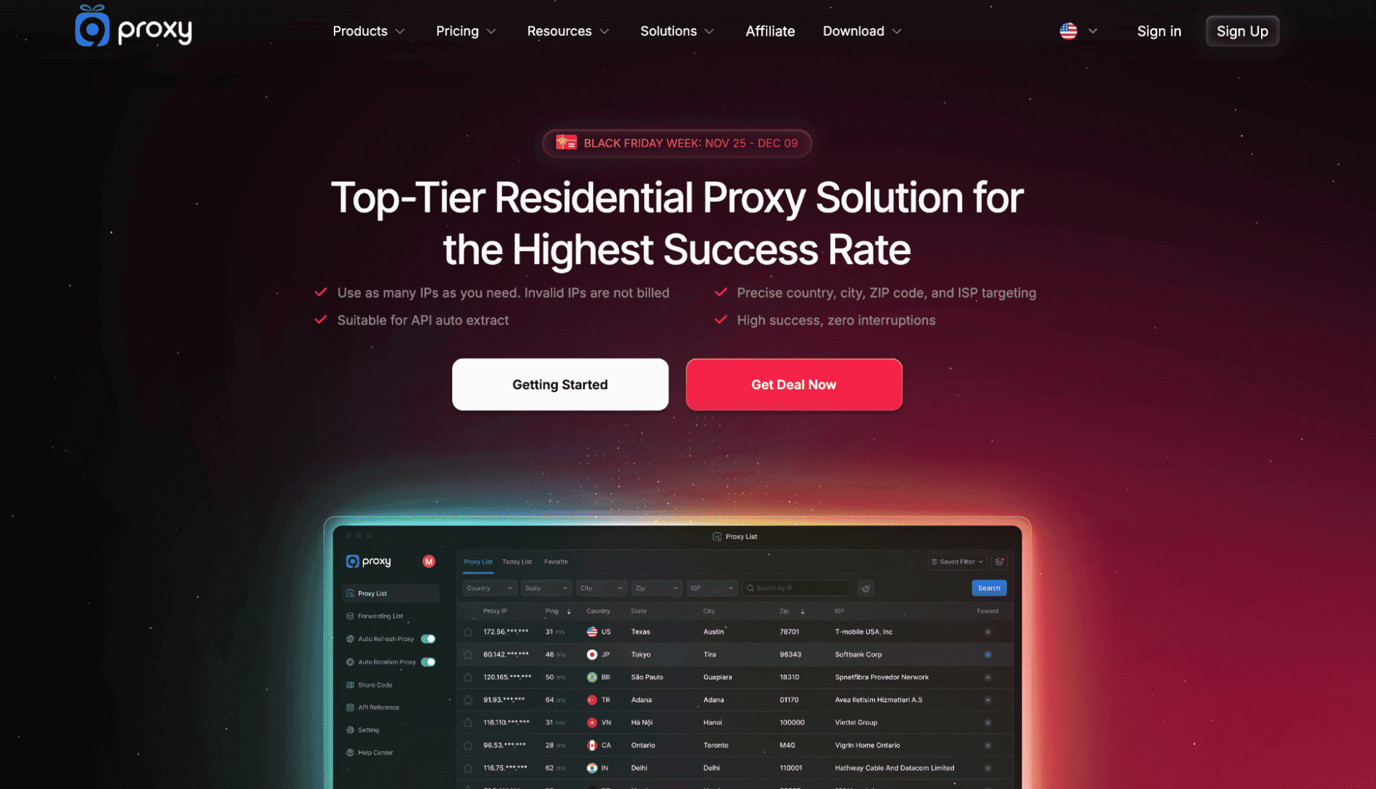 9Proxy Webpage