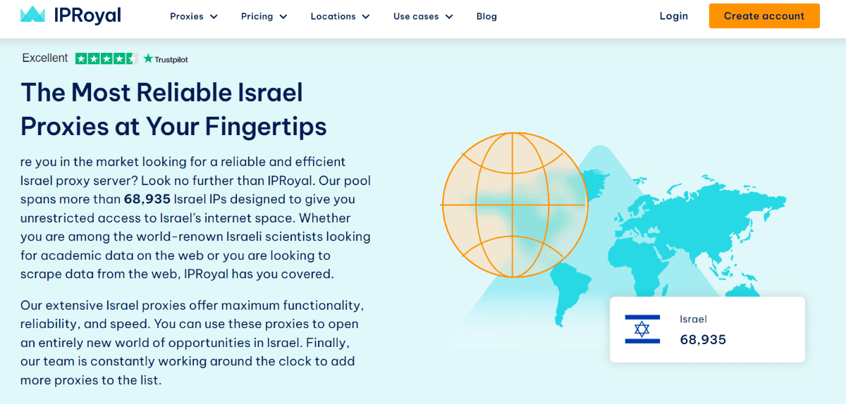 IPRoyal main page