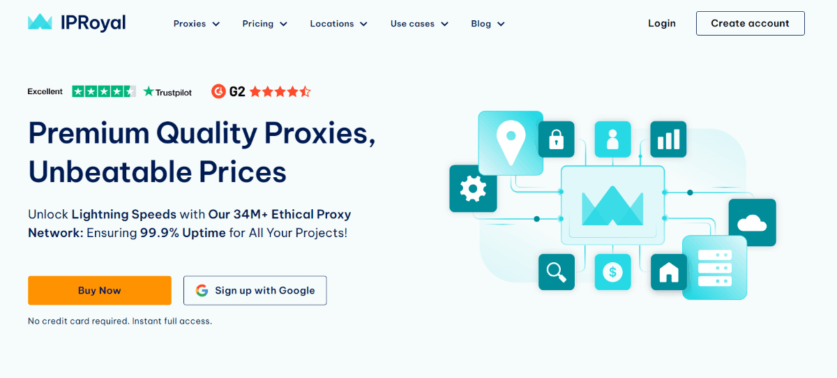 Главная страница IPRoyal