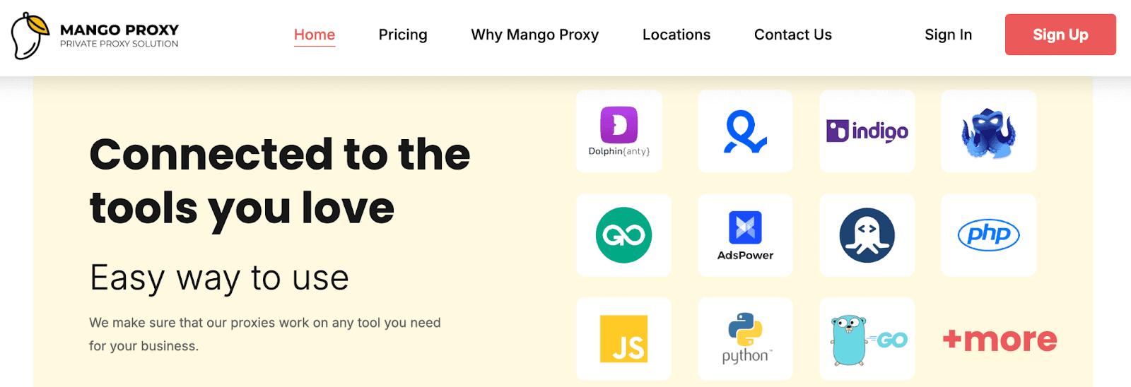 mangoproxy-integration