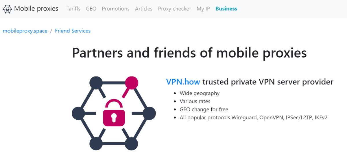 This company has many partners and friends