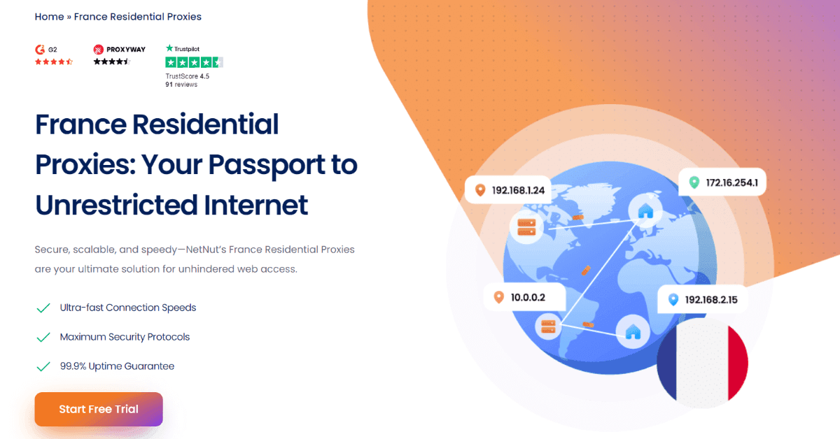 NetNut Homepage