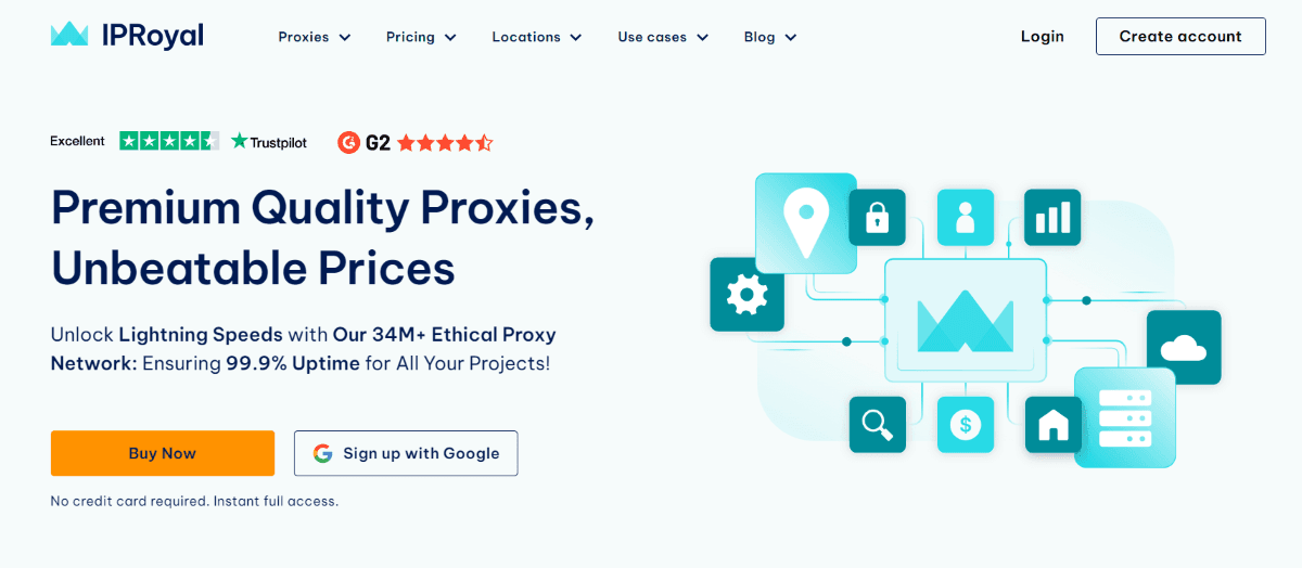 IPRoyal website