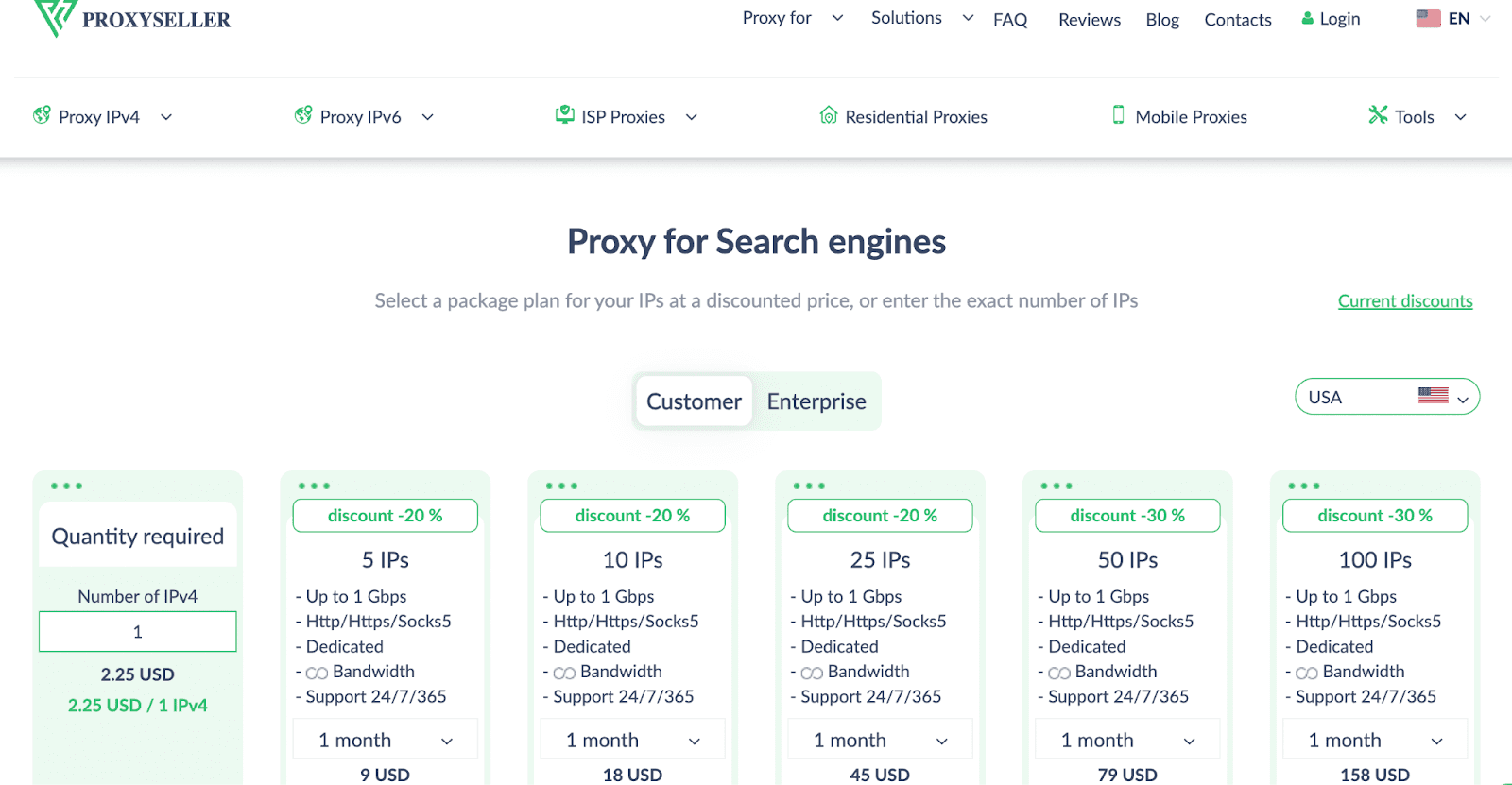 proxyseller seo