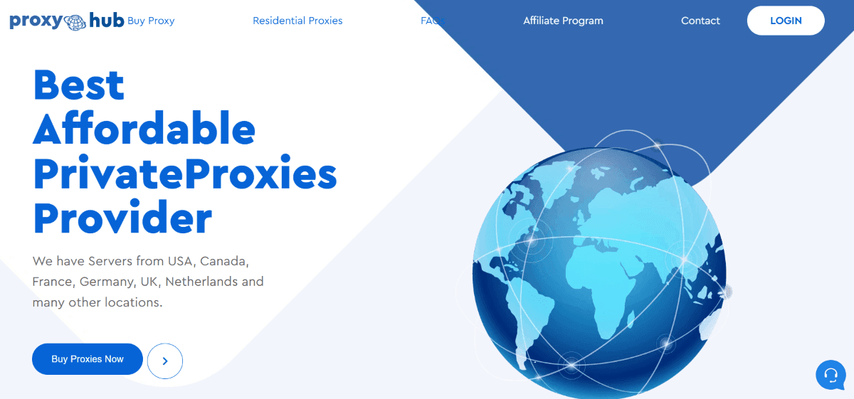 Proxy-Hub homepage