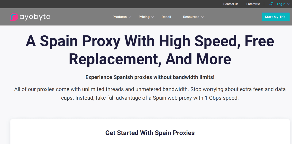Rayobyte homepage