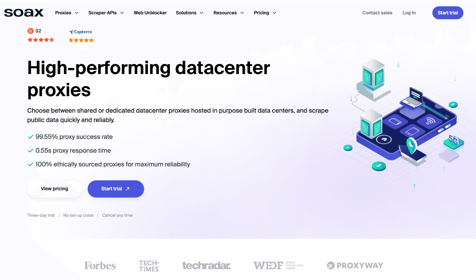 soax datacenter proxies
