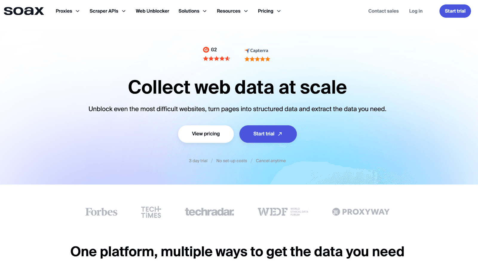 soax-main-page