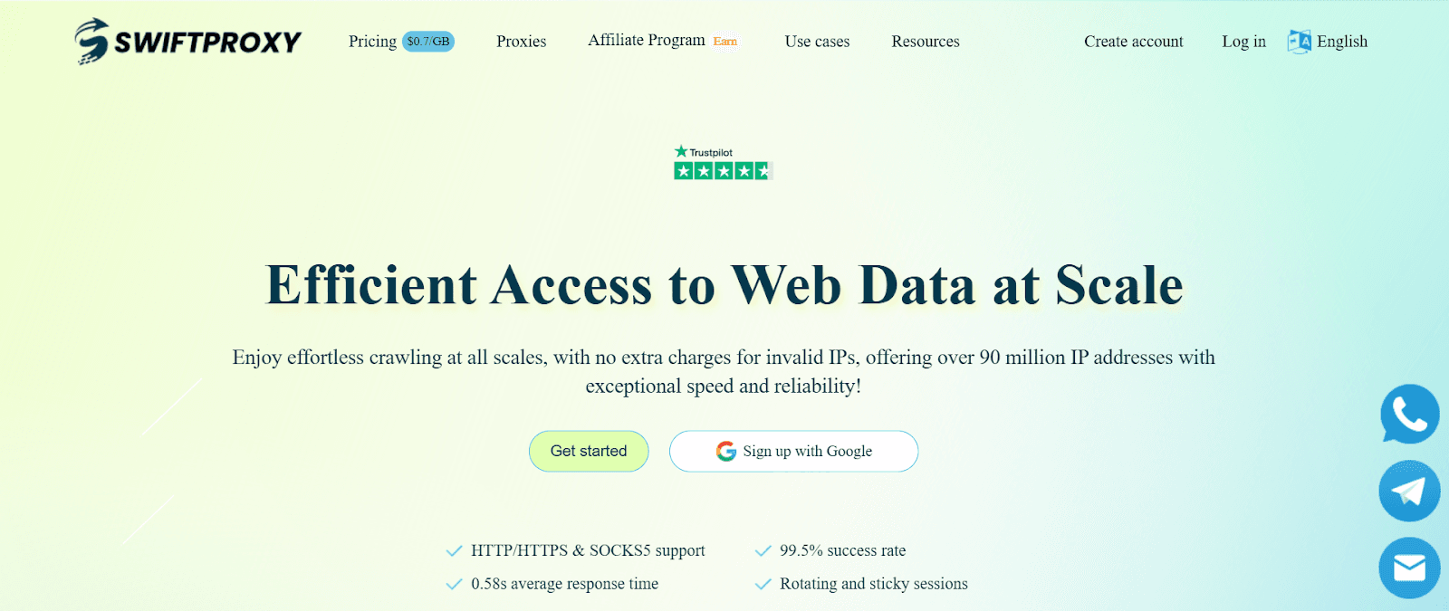 swiftproxy-main-page