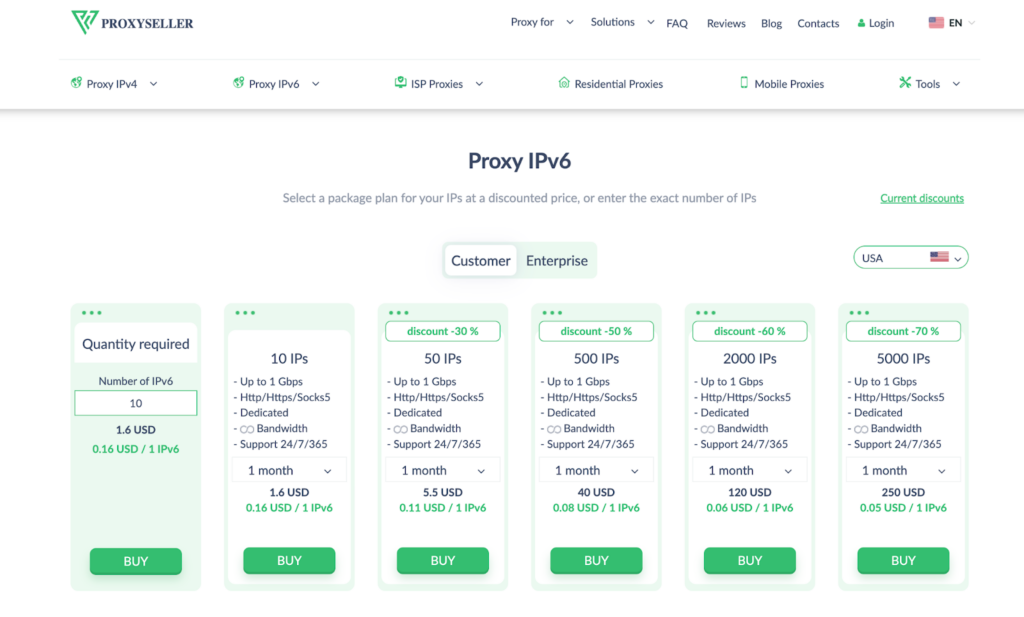 IPv6 IPs are a future-proof solution