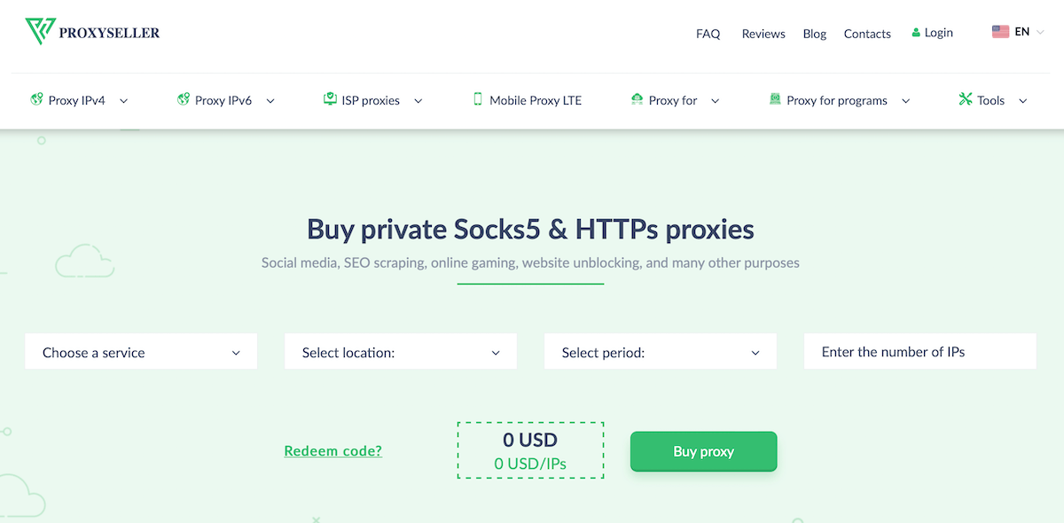 Proxy-Seller is the best proxy choice for 4G connections