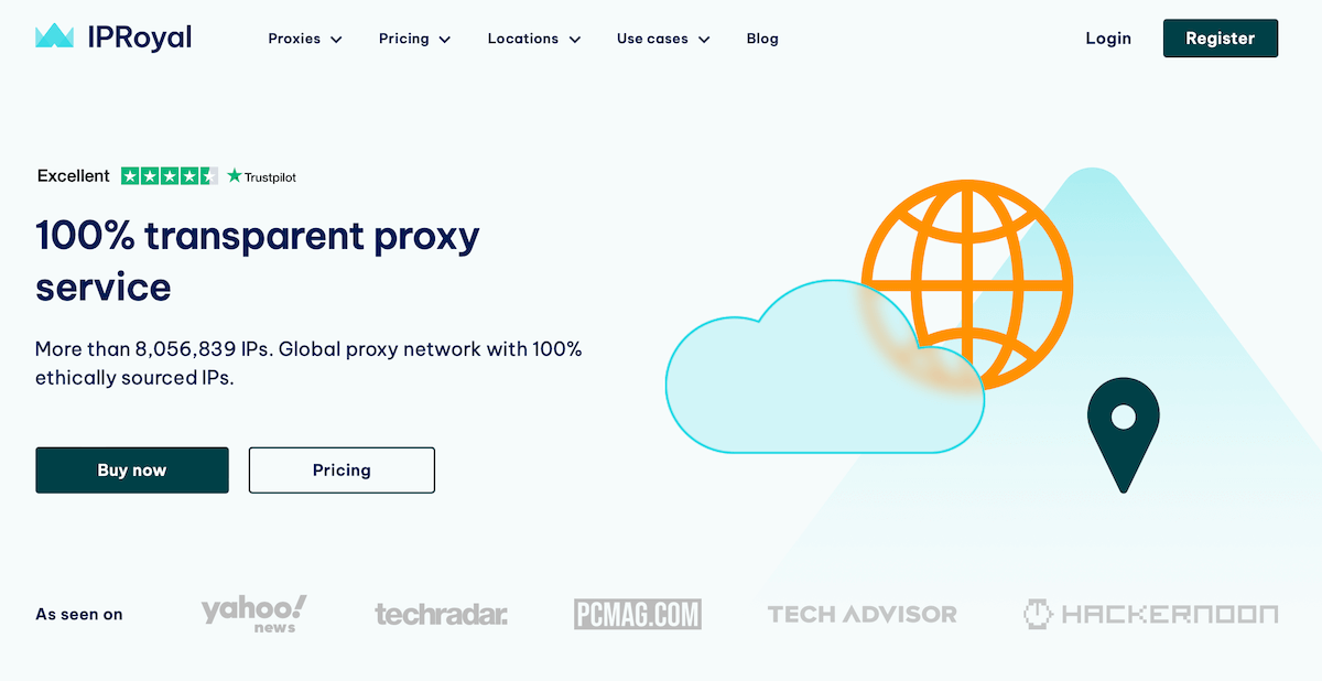 IPRoyal homepage