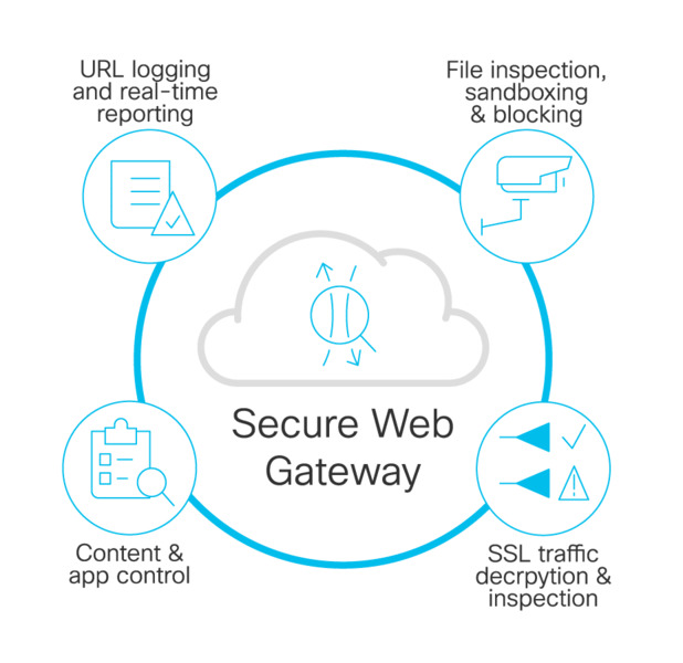 Role of secure web gateway