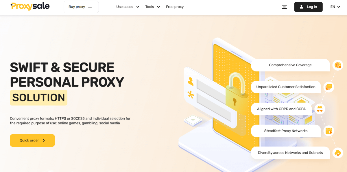 Сайт Proxy-Sale