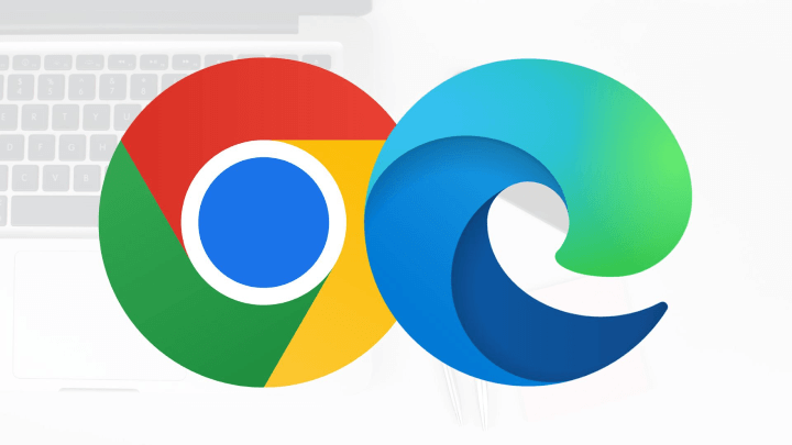 Логотипы Chrome и Edge