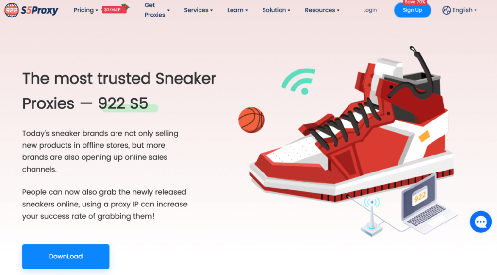 Sneaker proxies page