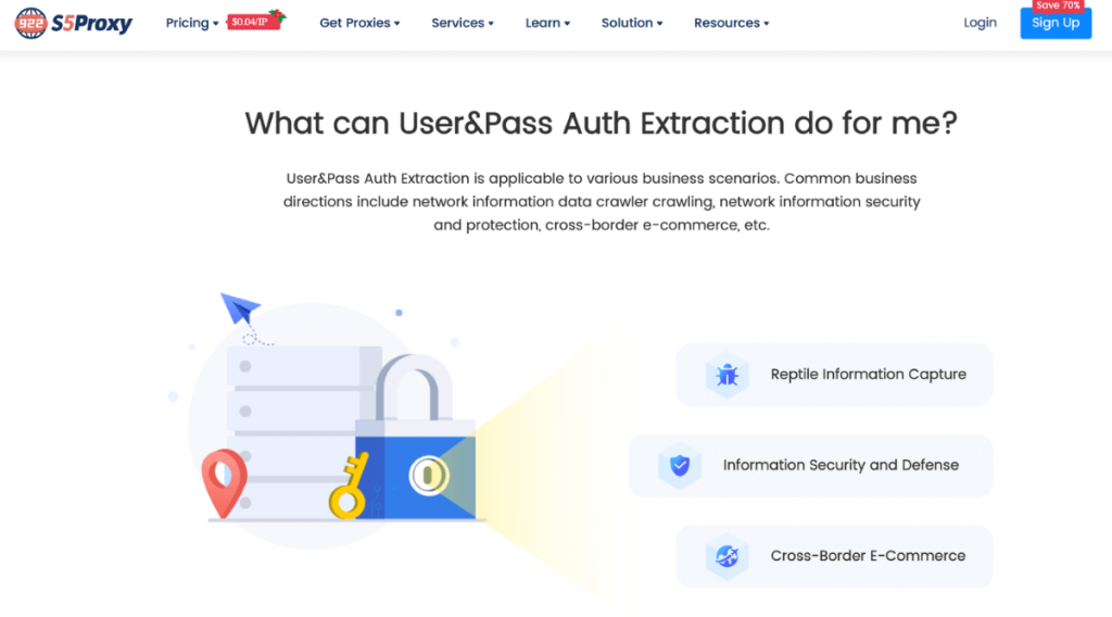 User&pass auth extraction