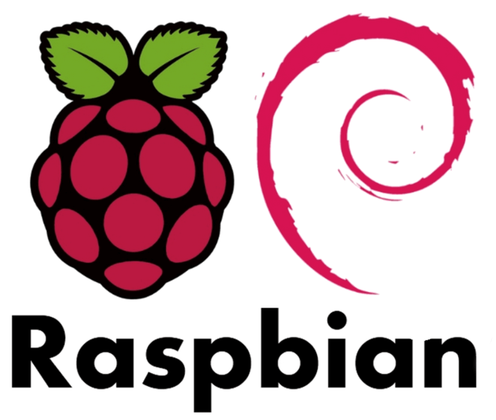 Логотип Raspbian