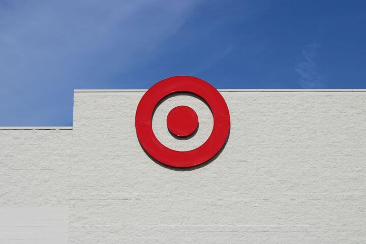 A target logo on a wall
