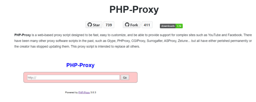 PHP proxies