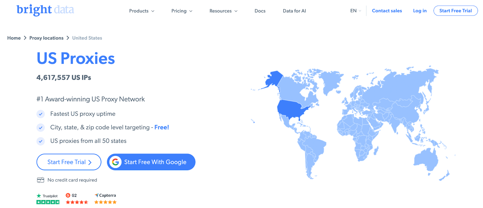 brightdata Pick for web scraping and premium connection