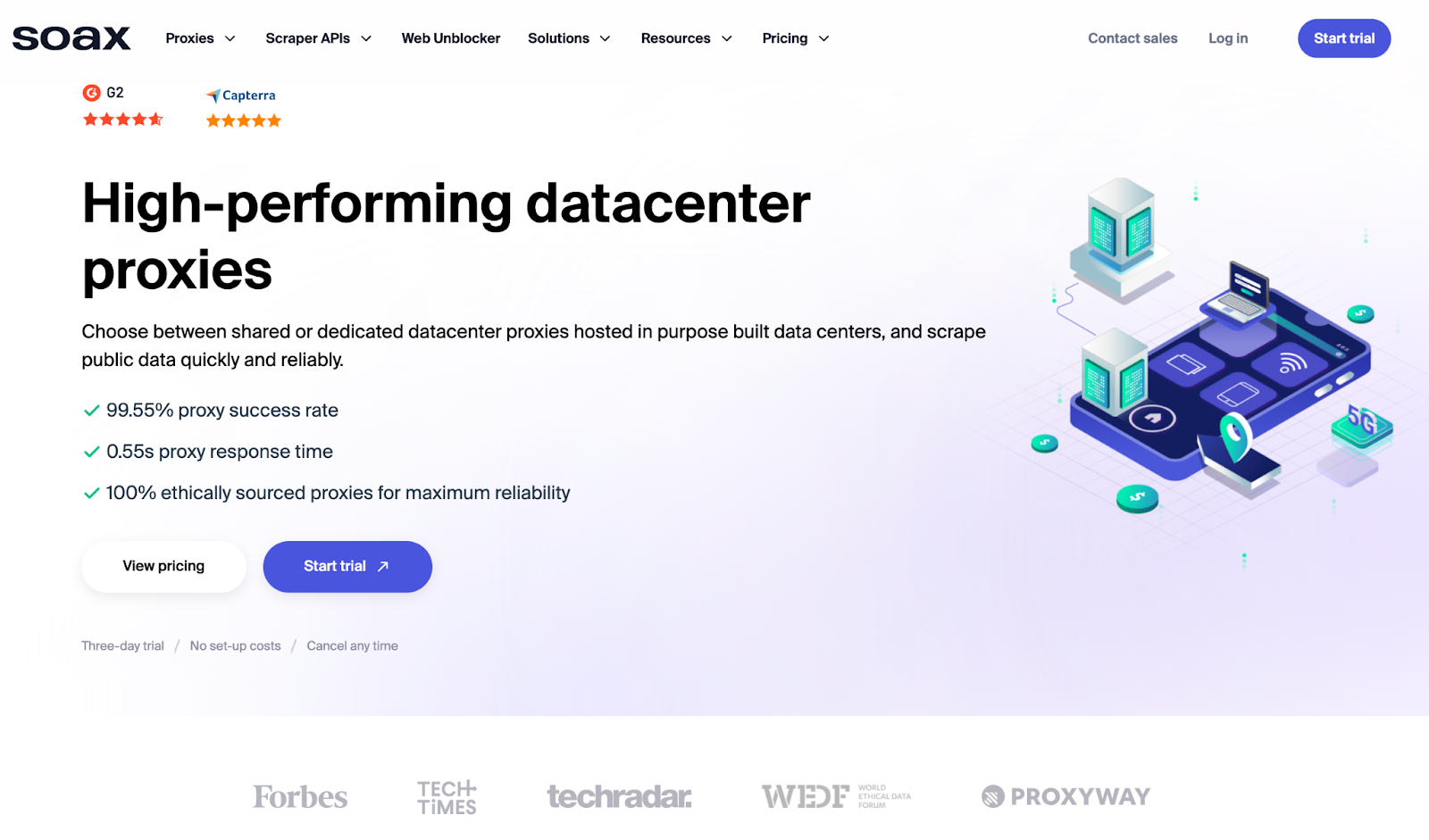 soax datacenter proxies