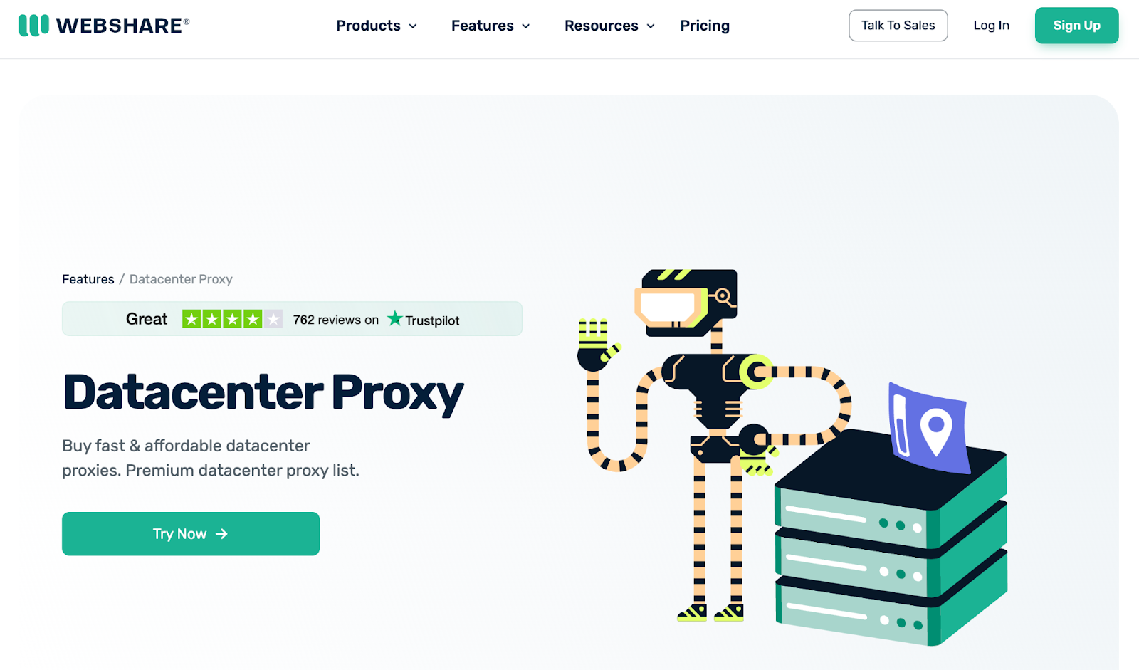 webshare datacenter proxies